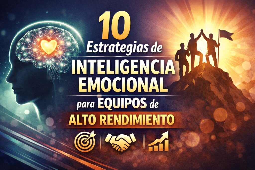 Portada de post estrategias de inteligencia emocional para equipos de alto rendimiento.