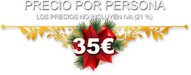 Precio 35€ por persona
