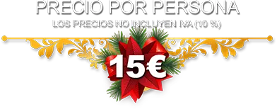 Precio 35€ por persona